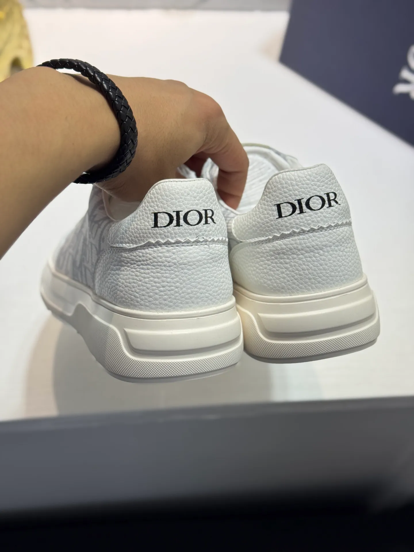 Men's Men's Shoes💰420【New Style】🦑🦑Dior🔥Christan Dior (Dior) hot style [new style] ⚠⚠️Top purchasing 🔍🔍men's casual shoes, upper cowhide stitched with Dijia special fabrics, soles: original soles specially provided by the original factory, exclusive movable molded soles super comfortable, original factory single goods, 🔍🔍high-quality multi-color splicing design, exquisite workmanship, unique, Sheepskin lining💪Details determine quality, we only make shoes with care, you can enter and leave the counter at will, welcome to compare🇮🇹Size: 38-44 (45 customized